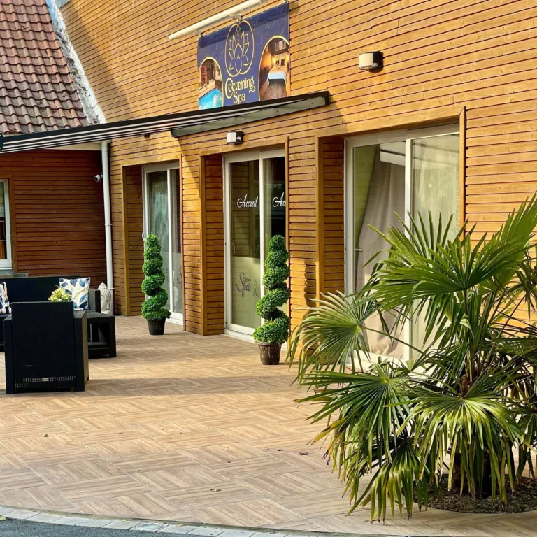 L'entrée de Cocooning Spa